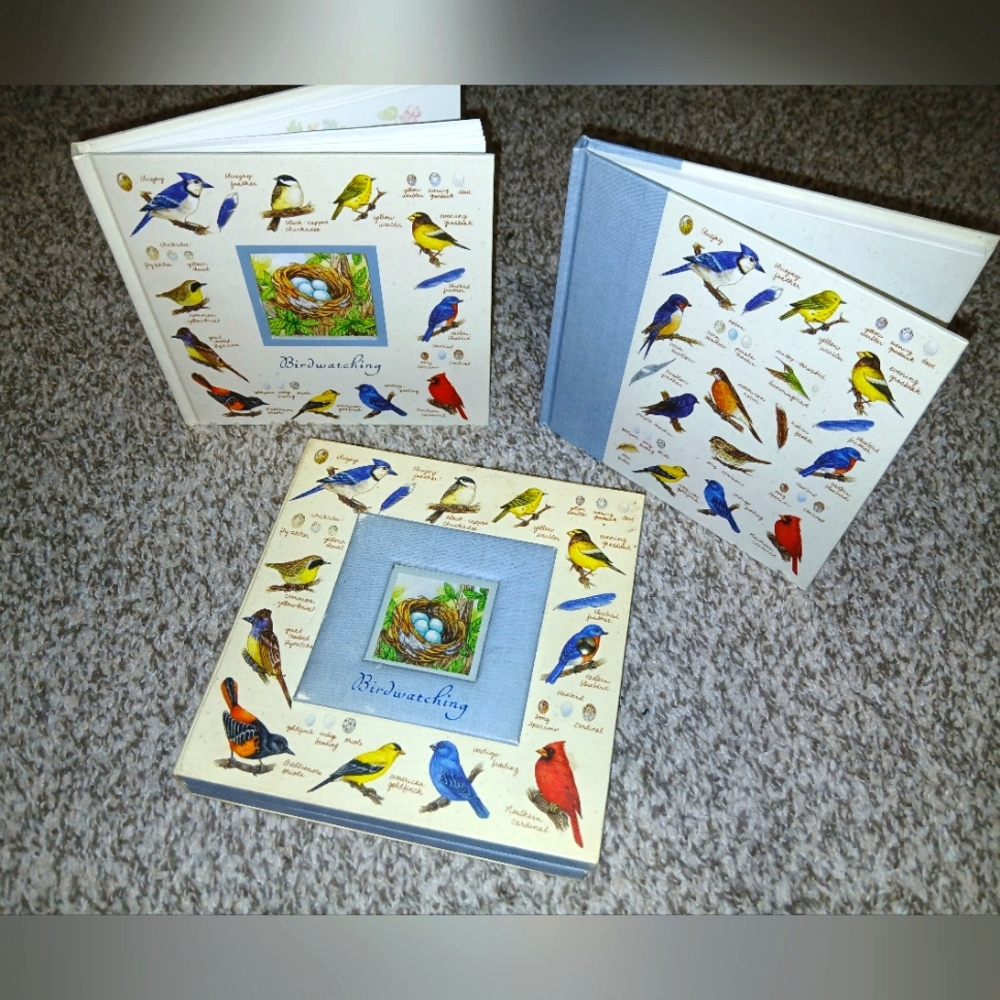 Bird lovers Bird Watching book with journal set.